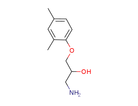 Molecular Structure of 876715-66-1 (1-AMINO-3-(2,4-DIMETHYL-PHENOXY)-PROPAN-2-OL)