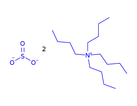 Molecular Structure of 87742-13-0 (Tetrabutylammonium hydrogen sulphite)