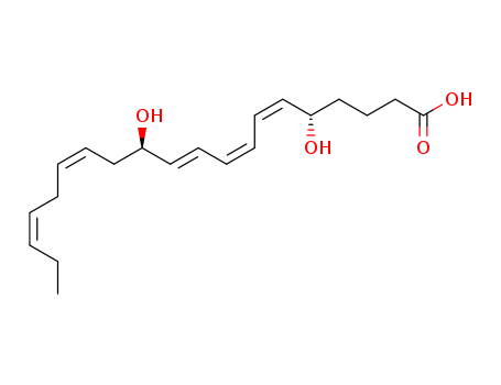 6,8,10,14,17-Eicosapentaenoicacid, 5,12-dihydroxy-, (5S,6Z,8E,10E,12R,14Z,17Z)-