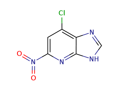 3H-?Imidazo[4,?5-?b]?pyridine, 7-?chloro-?5-?nitro-
