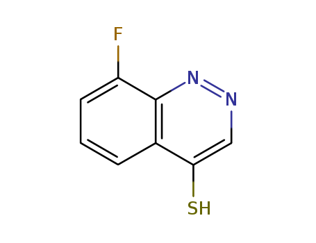 8-Fluoro-4-cinnolinethiol cas  876-79-9