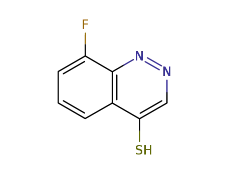 Molecular Structure of 876-79-9 (8-fluorocinnoline-4(1H)-thione)