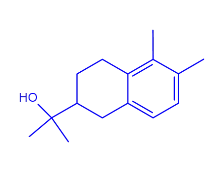 Molecular Structure of 87797-89-5 ((R)-α,α,5,6-Tetramethyl-1,2,3,4-tetrahydronaphthalene-2-methanol)