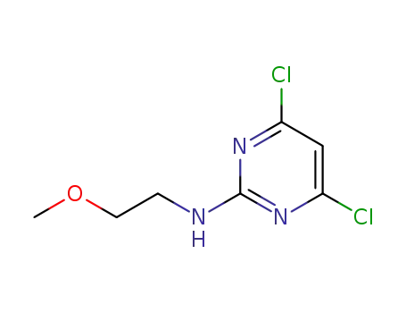 4,6-dichloro-N-(2-Methoxyethyl)pyriMidin-2-aMine