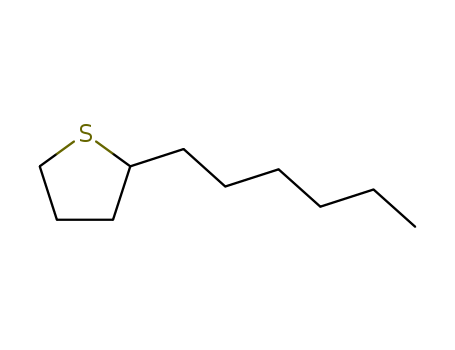 Thiophene, 2-hexyltetrahydro-