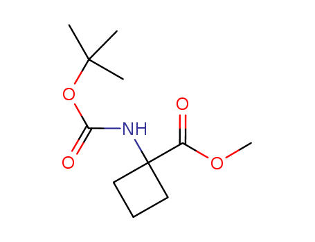 methyl 1-((tert-butoxycarbonyl)amino)cyclobutane-1-carboxylate