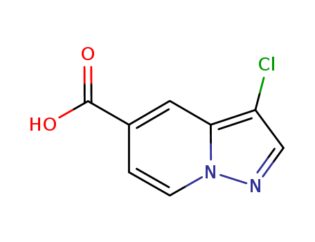 Pyrazolo[1,5-a]pyridine-5-carboxylicacid, 3-chloro-