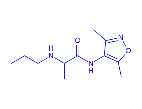 프로피온 아미드, N- (3,5- 디메틸 -4- 이속 사 졸릴) -2- (프로필 아미노)-(8Cl)
