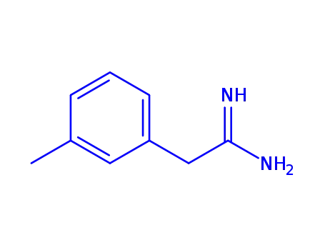 Molecular Structure of 802557-83-1 (2-M-TOLYL-ACETAMIDINE)