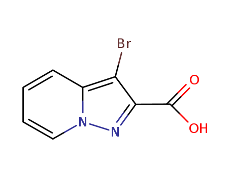 3-bromoH-pyrazolo[1,5-a]pyridine-2-carboxylic acid