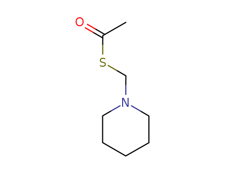 Ethanethioic acid,S-(1-piperidinylmethyl) ester cas  876-23-3