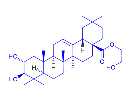 (2α,3β)-2,3-Dihydroxy-olean-12-en-28-oic acid 2-hydroxyethyl ester,