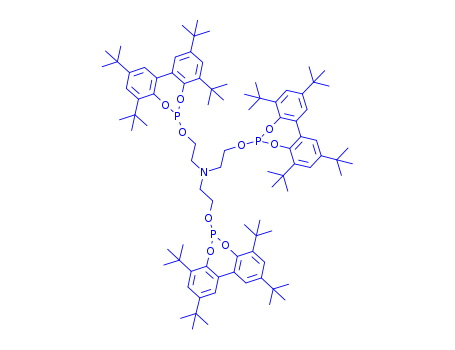 Ethanamine,2-[[2,4,8,10-tetrakis(1,1-dimethylethyl)dibenzo[d,f][1,3,2]dioxaphosphepin-6-yl]oxy]-N,N-bis[2-[[2,4,8,10-tetrakis(1,1-dimethylethyl)dibenzo[d,f][1,3,2]dioxaphosphepin-6-yl]oxy]ethyl]-