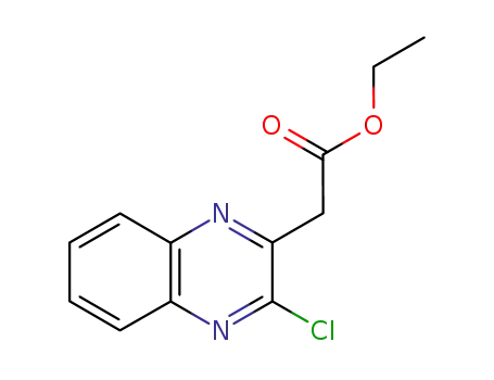 ethyl α-(2-chloro-3-quinoxalyl)acetate