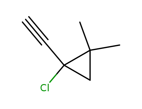 시클로프로판, 1-클로로-1-에티닐-2,2-디메틸-(9CI)