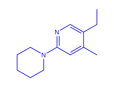 Piperidine, 1-(5-ethyl-4-methyl-2-pyridyl)- (8CI)