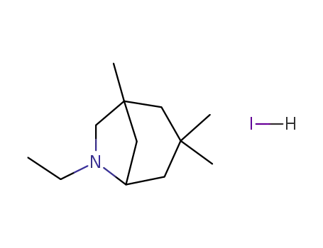 6-Ethyl-1,3,3-trimethyl-6-aza-bicyclo[3.2.1]octane; hydriodide