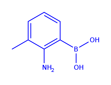 m-Tolueneboronic  acid,  2-amino-  (8CI)