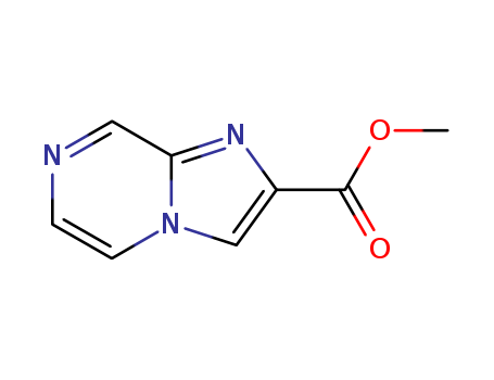 Imidazo[1,2-a]pyrazine-2-carboxylic acid, methyl ester