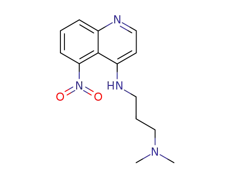 Molecular Structure of 80552-29-0 (5-nitraquine)