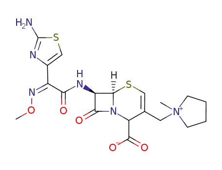 Molecular Structure of 88040-25-9 (Δ2-Cefepime)