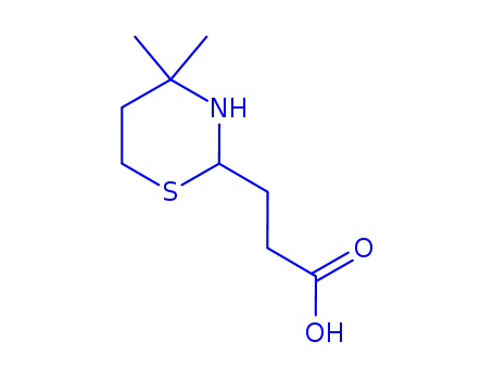 2H-1,3-Thiazine-2-propanoicacid, tetrahydro-4,4-dimethyl-