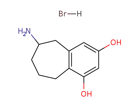 Molecular Structure of 87615-44-9 (6-amino-1,3-dihydroxybenzocycloheptene)