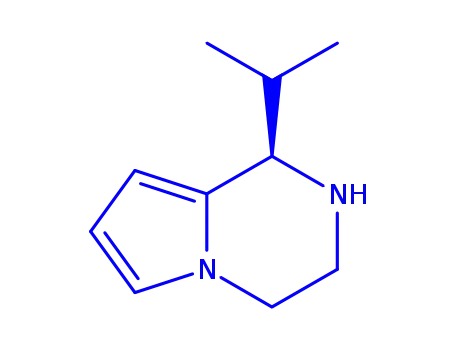 Molecular Structure of 876721-10-7 (1-ISOPROPYL-1,2,3,4-TETRAHYDRO-PYRROLO[1,2-A]PYRAZINE)