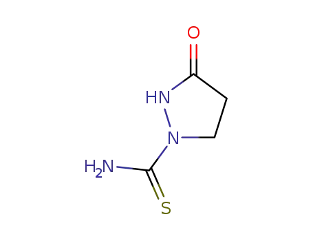Molecular Structure of 80553-53-3 (1-Pyrazolidinecarbothioamide,3-oxo-(9CI))
