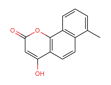 2H-Naphtho[1,2-b]pyran-2-one,4-hydroxy-7-methyl-(9CI)