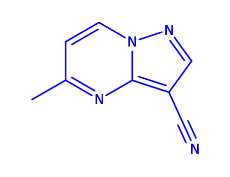 피라졸로[1,5-a]피리미딘-3-카르보니트릴, 5-메틸-