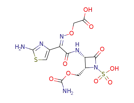 Molecular Structure of 87638-04-8 (CARUMONAM)