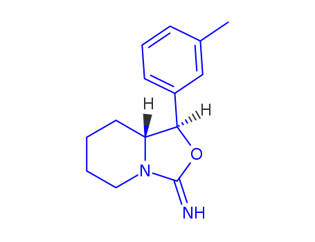3H-OXAZOLO[3,4-A]PYRIDIN-3-IMINE,HEXAHYDRO-1-(3-METHYLPHENYL)-
