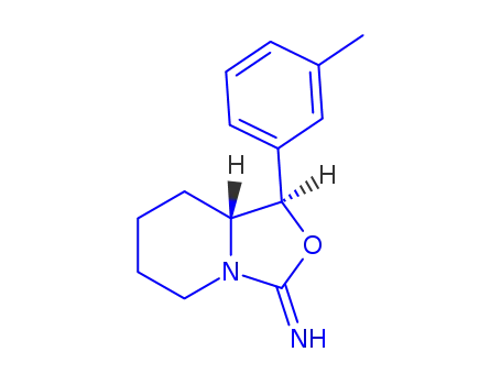 3H-Oxazolo[3,4-a]pyridin-3-imine,hexahydro-1-(3-methylphenyl)-(9CI)