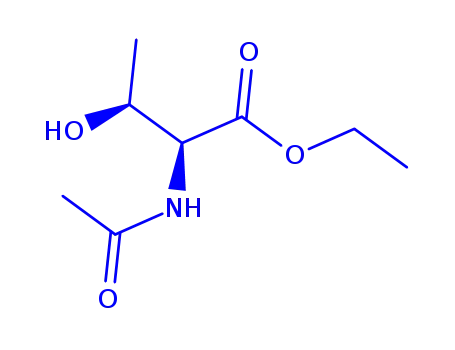 Allothreonine,  N-acetyl-,  ethyl  ester  of  DL-  (5CI)