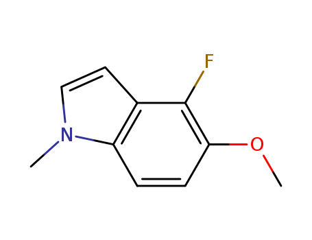 4-FLUORO-5-METHOXY-1-METHYL-1H-INDOLE