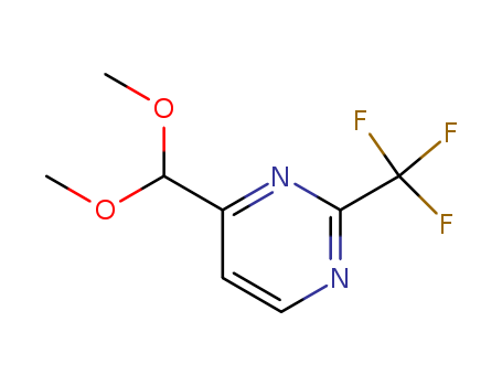 4-DIMETHOXYMETHYL-2-TRIFLUOROMETHYL-PYRIMIDINE  Cas no.878760-47-5 98%