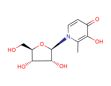 1-[3,4-dihydroxy-5-(hydroxymethyl)oxolan-2-yl]-3-hydroxy-2-methyl-pyridin-4-one cas  87597-94-2