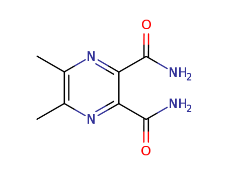 2,3-Pyrazinedicarboxamide,5,6-dimethyl- cas  80356-88-3