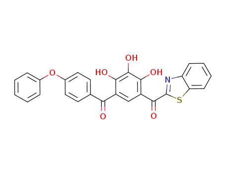 [5-(Benzothiazole-2-carbonyl)-2,3,4-trihydroxy-phenyl]-(4-phenoxy-phenyl)-methanone