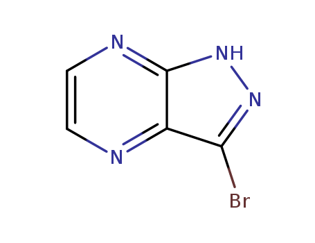 3-bromo-1H-Pyrazolo[3,4-b]pyrazine