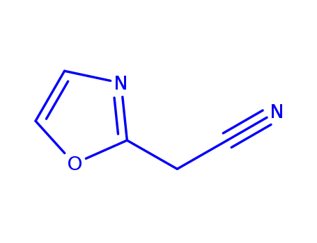 Molecular Structure of 809533-78-6 (2-(OXAZOL-2-YL)ACETONITRILE)