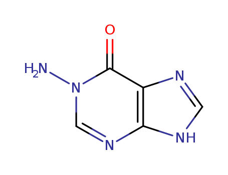 6H-Purin-6-one,1-amino-1,9-dihydro- cas  81375-77-1