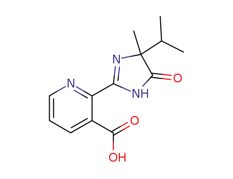 Molecular Structure of 81334-34-1 (Imazapyr acid)