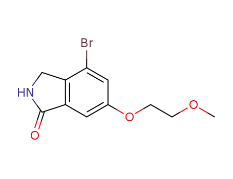 1H-Isoindol-1-one, 4-bromo-2,3-dihydro-6-(2-methoxyethoxy)-