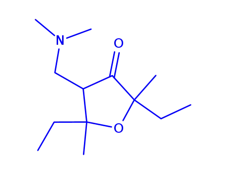 3(2H)-Furanone,4-[(dimethylamino)methyl]-2,5-diethyldihydro-2,5-dimethyl-(9CI)