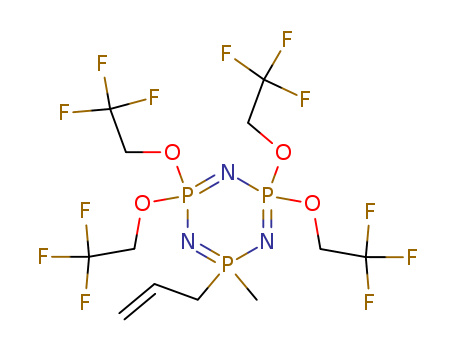 1,3,5,2,4,6-Triazatriphosphorine,2,2,4,4,6,6-hexahydro-2-methyl-2-(2-propenyl)-4,4,6,6-tetrakis(2,2,2-trifluoroethoxy)-(9CI) cas  81098-47-7