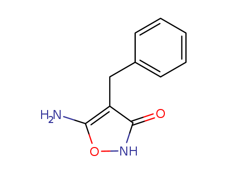 3(2H)-Isoxazolone, 5-amino-4-(phenylmethyl)- cas  881-25-4
