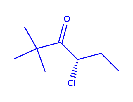 Molecular Structure of 812640-60-1 (3-Hexanone,  4-chloro-2,2-dimethyl-)