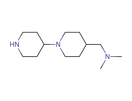 Molecular Structure of 883516-04-9 ((1,4'-BIPIPERIDIN-4-YLMETHYL)DIMETHYLAMINE)